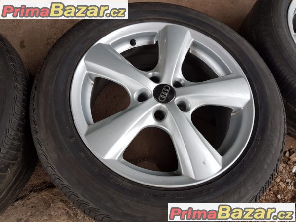 sada alu kola Audi s pneu Bridgestone 5x112 7.5jx17 et40