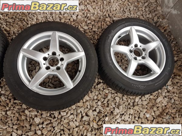 sada alu kola Mercedes 08706 s pneu Michelin 5x112 7jx16 et38