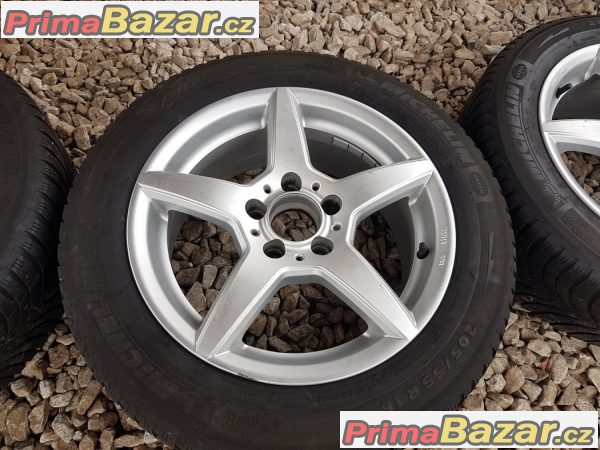 sada alu kola Mercedes 08706 s pneu Michelin 5x112 7jx16 et38