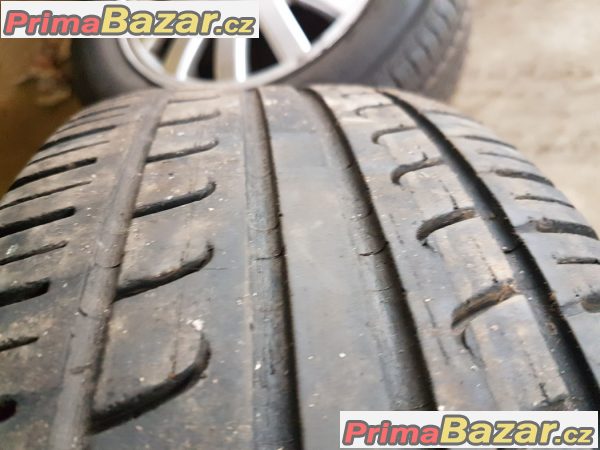 sada alu kola Audi s pneu letni 8L0601025 5x100 6jx15 et38