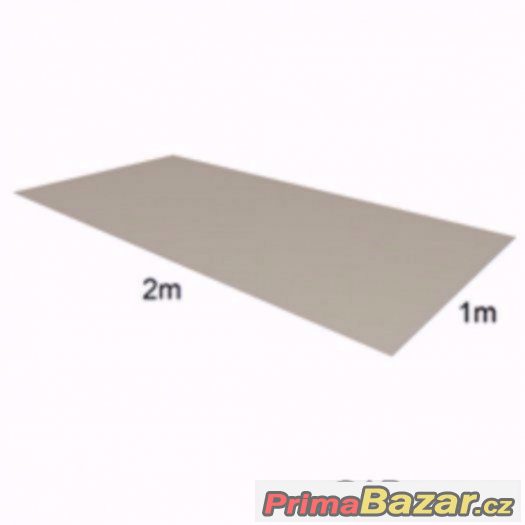 Prodám tabule plechu 2x1 m 1,2 mm 3 kusy