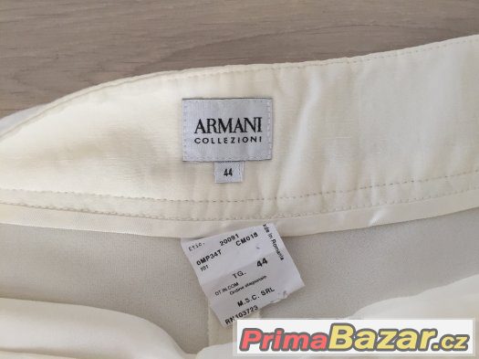 Dámské plátěné kalhoty Armani vel. 44