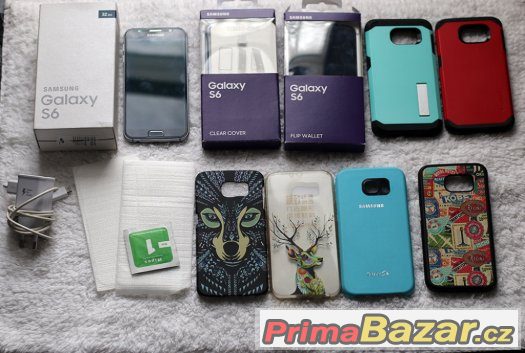 Prodám či vyměním Samsung Galaxy S6 + spoustu příslušenství