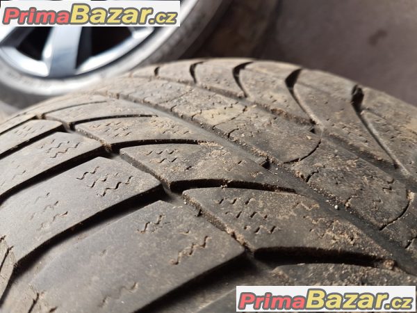 sada alu kola Audi s pneu Champiro černý lak 4F0601025AN 5x112 7jx16 et42