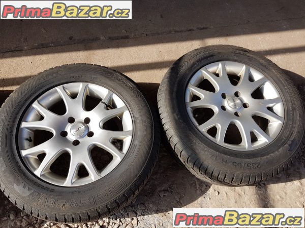 sada alu kola Dezent T007 5x114.3 7.5jx17 et38 pneu Gislaved 235/65 r17 108h sada alu kola Dezent T007 5x114.3 7.5jx17 et38 pneu Gislaved 235/65 r17 108h