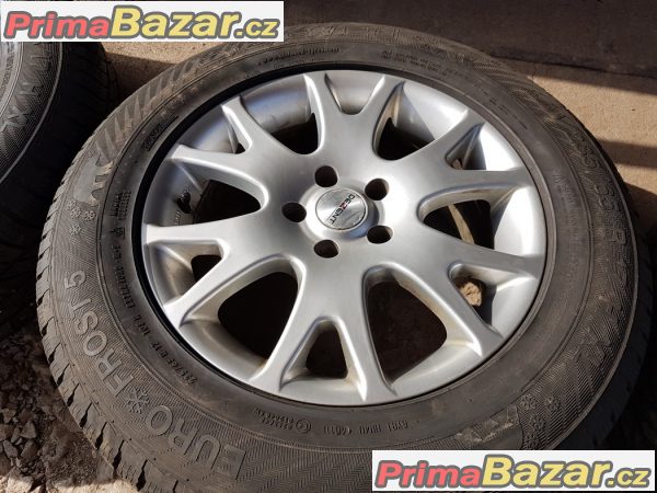 sada alu kola Dezent T007 5x114.3 7.5jx17 et38 pneu Gislaved 235/65 r17 108h