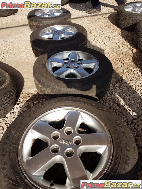 sada alu kola Jeep 5x127 7.5jx17 50