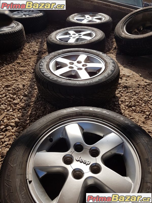 sada alu kola Jeep 5x127 7.5jx17 50