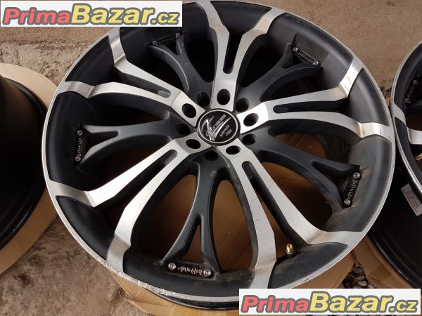 sada alu kola Barracuda Tzunamee T6 s dvoji rozteci 5x108 a 5x114.3 8jx19 et40