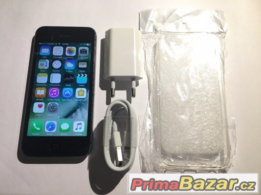 Apple iPhone 5 16 GB Black + OBAL ZDARMA