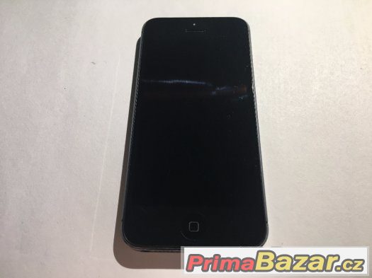 Apple iPhone 5 16 GB Black + OBAL ZDARMA