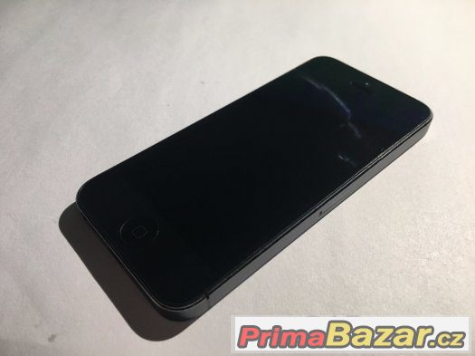 Apple iPhone 5 16 GB Black + OBAL ZDARMA