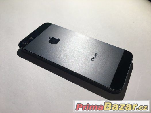 Apple iPhone 5 16 GB Black + OBAL ZDARMA