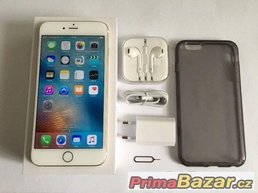 Apple iPhone 6 16 GB Gold + OBAL A NANOFÓLIE ZDARMA