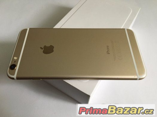 Apple iPhone 6 16 GB Gold + OBAL A NANOFÓLIE ZDARMA