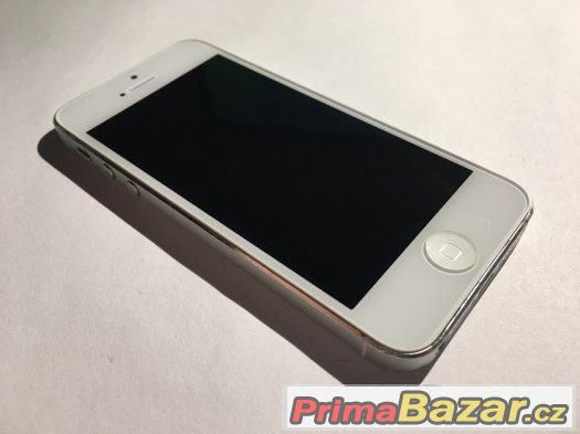 Apple iPhone 5 16 GB Silver + OBAL ZDARMA