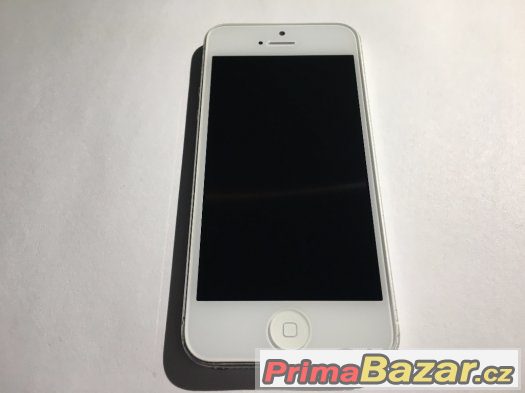 Apple iPhone 5 16 GB Silver + OBAL ZDARMA