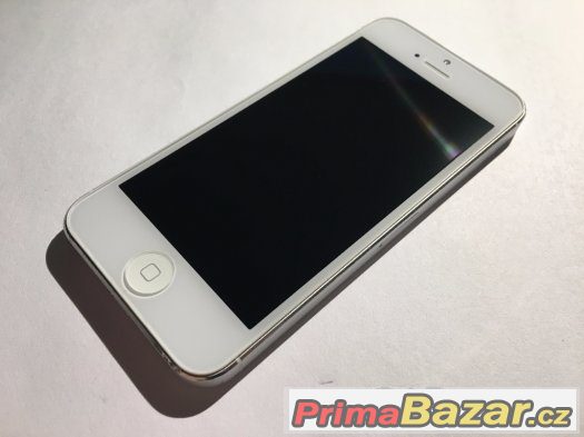 Apple iPhone 5 16 GB Silver + OBAL ZDARMA