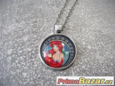Přívěsek s řetízkem malá mořská víla dětský