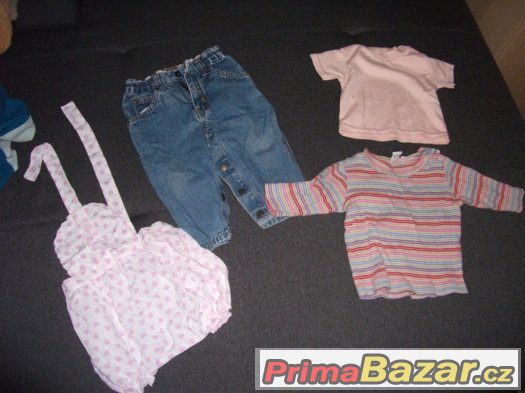 Mix oblečení 0-24 měsíců holka kluk