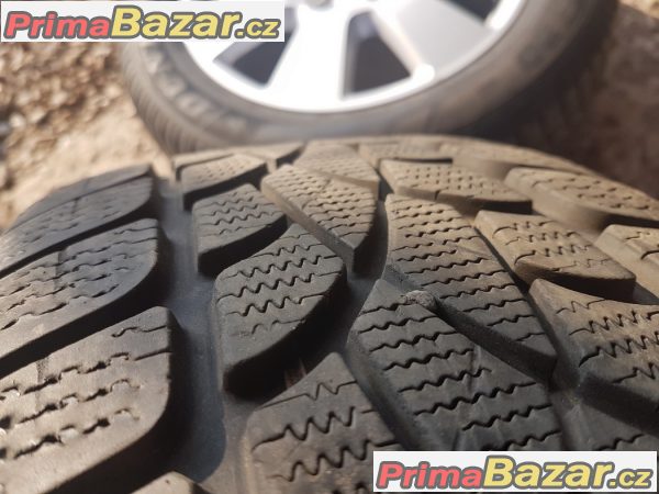 sada alu kola Audi VW s pneu Dunlop 4L0601025af 5x130 7.5jx18 et53