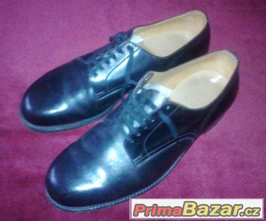 RETRO Pánské celokožené boty z r.1936. Skoro NOVÉ.Cca 41 RETRO Pánské celokožené boty z r.1936. Skoro NOVÉ.Cca 41