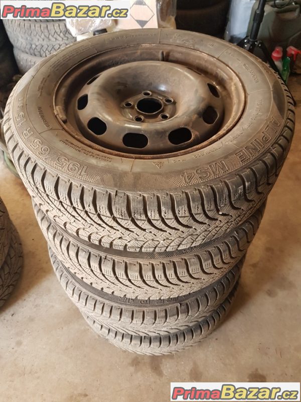 plechy disky s pneu Michelin 5x100 6jx15 et38