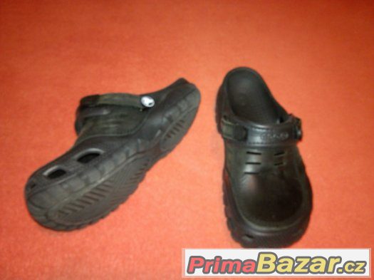 Prodám černé pánské CROCS, vel. M8