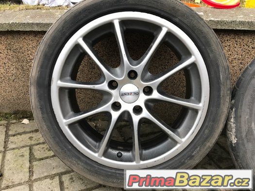 Alu kola Dezent r17, 5x112 s pneu