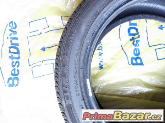 Prodám nové letní pneu Bridgestone Turanza 215/45/16 86H 4ks