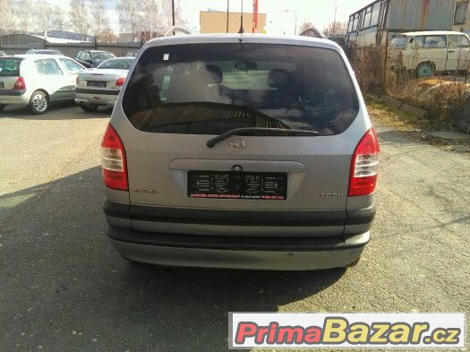 Opel Zafira 2.0 DTi R.v. 7/2004 7 Míst