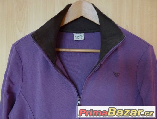 KRÁSNÁ DÁMSKÁ MIKINA SE STOJÁČKEM LILA BARVY zn. ESPRIT KRÁSNÁ DÁMSKÁ MIKINA SE STOJÁČKEM LILA BARVY zn. ESPRIT