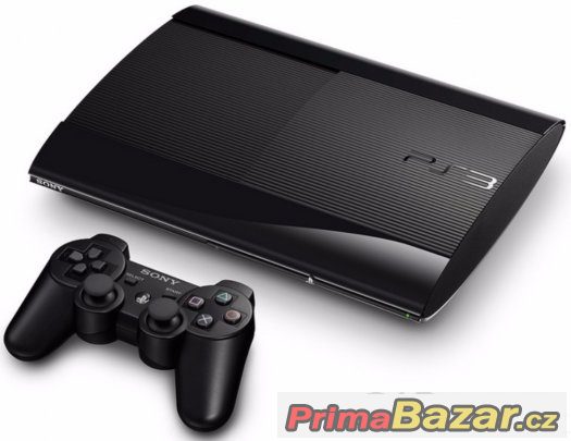 PS3 500 GB SLIM SONY - BAZAR - ZÁRUKA 6 MĚSÍCŮ