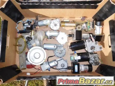 Motorky elektrické, speciální, s převodovkou, dle fota