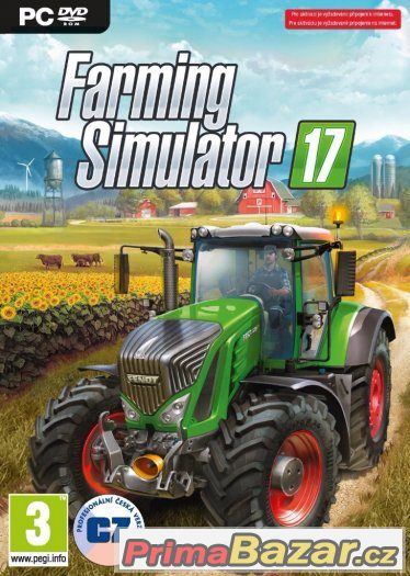 FARMING SIMULATOR 17 - ČESKÉ TITULKY - NOVÁ - PC DVD