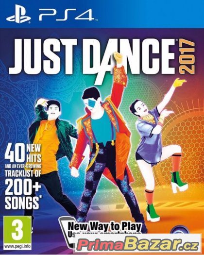JUST DANCE 2017 - NOVÁ - ZABALENÁ - PS4 - PLAYSTATION 4