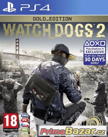 WATCH DOGS GOLD EDITION - ČESKÉ TITULKY - NOVÁ ZABALENÁ PS4