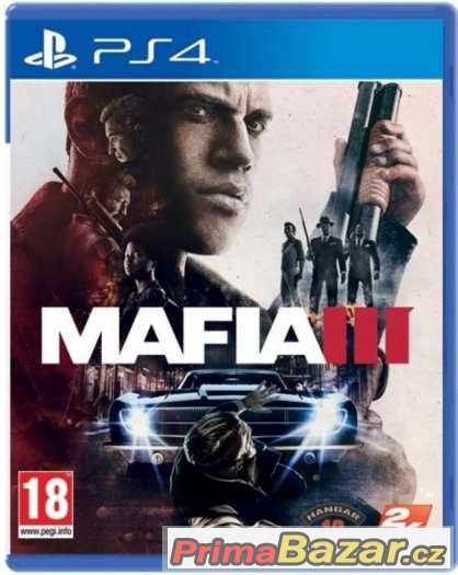 MAFIA 3 - ČESKÉ TITULKY - NOVÁ - PS4 - PLAYSTATION 4