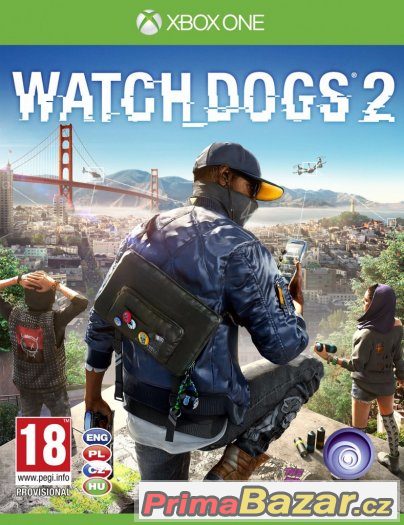 WATCH DOGS 2 - ČESKÉ TITULKY - NOVÁ - XBOX ONE