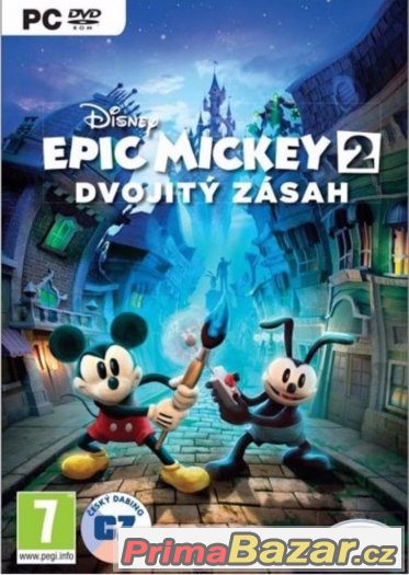 EPIC MICKEY - DISNEY - CZ DABING - NOVÁ - PC DVD