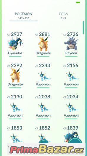 Pokemon go účet level 32