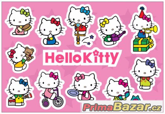 Prodám samolepky HELLO KITTY.