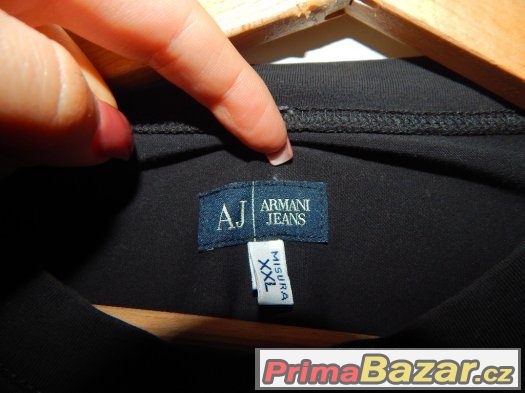 Tričko s dlouhým rukávem Armani Jeans