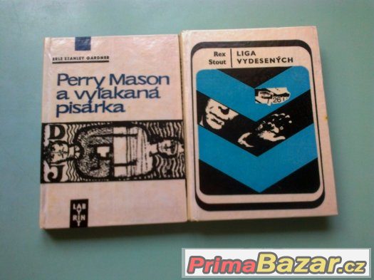 STOUT REX - PERRY MASON A VYLAKANÁ PISÁRKA, LIGA VYDESENÝCH