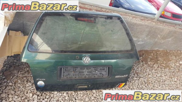 zadní páté dveře Volkswagen  Golf 3 combi