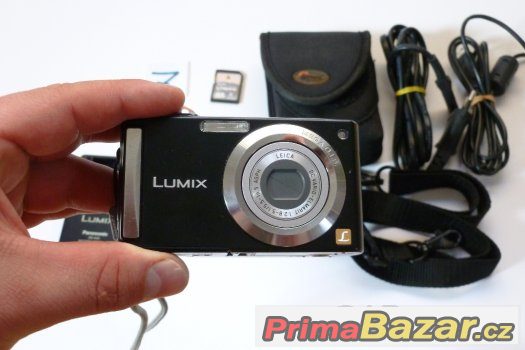 fotoaparát Panasonic DMC-FS3E-K, 8.1MP, 3x zoom