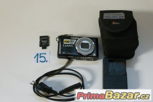 Fotoaparát digitální Panasonic DMC-FS35EP-K,16Mpx,8xzoom