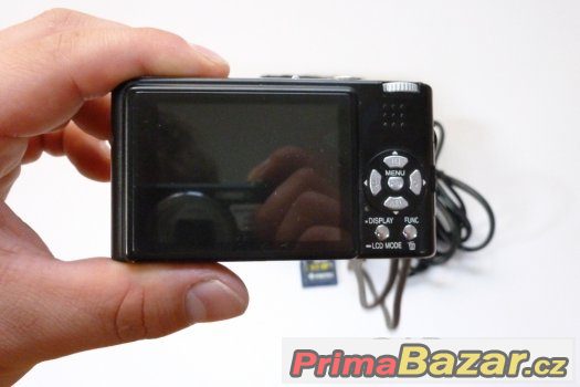 Fotoaparát Panasonic DMC-FX10EG-K, 6MB, 3x zoom+karta+pouzdr