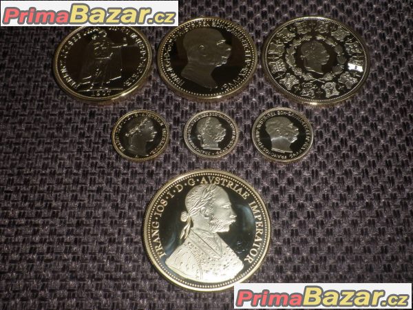 FJI zlaté mince kopie Franz Josef nejlepší dárek RU