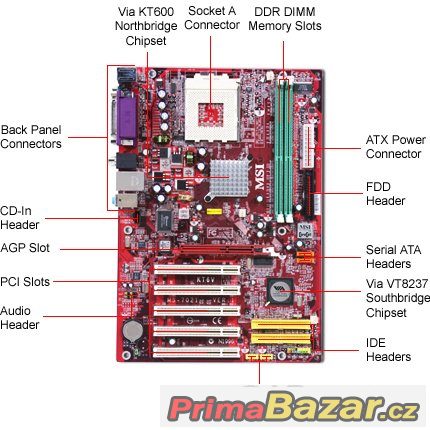 MSI KT6V-LSR (MS-7021) SATA PATA LAN Audio sc.462(A)